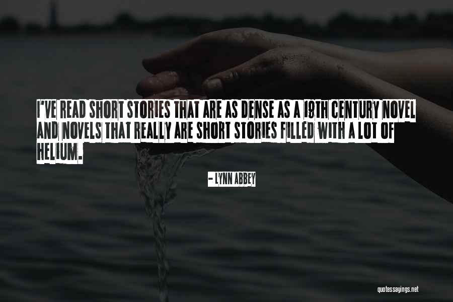 Short Century Quotes By Lynn Abbey Short Century Quotes By Lynn Abbey