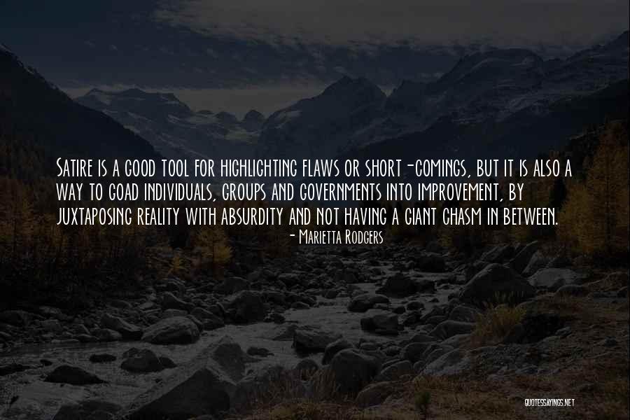 Short Comings Quotes By Marietta Rodgers Short Comings Quotes By Marietta Rodgers