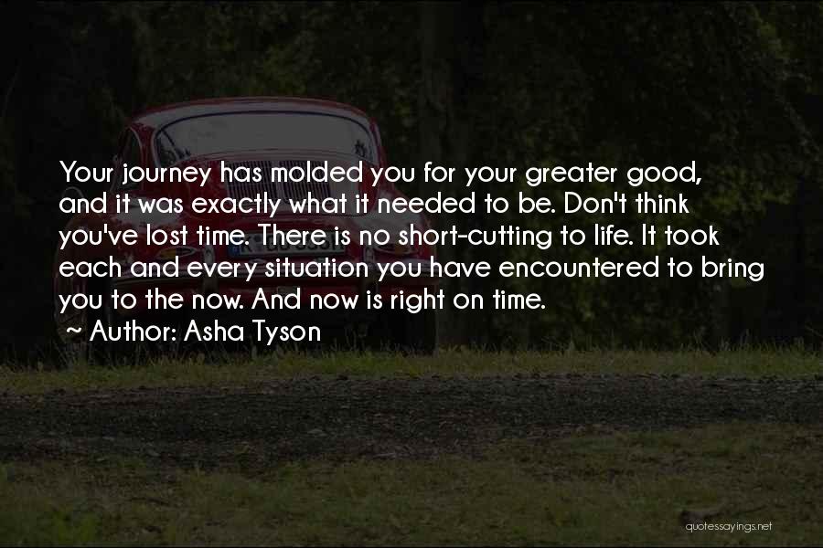 Short Cutting Quotes By Asha Tyson