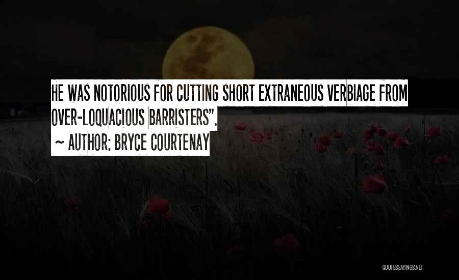 Short Cutting Quotes By Bryce Courtenay