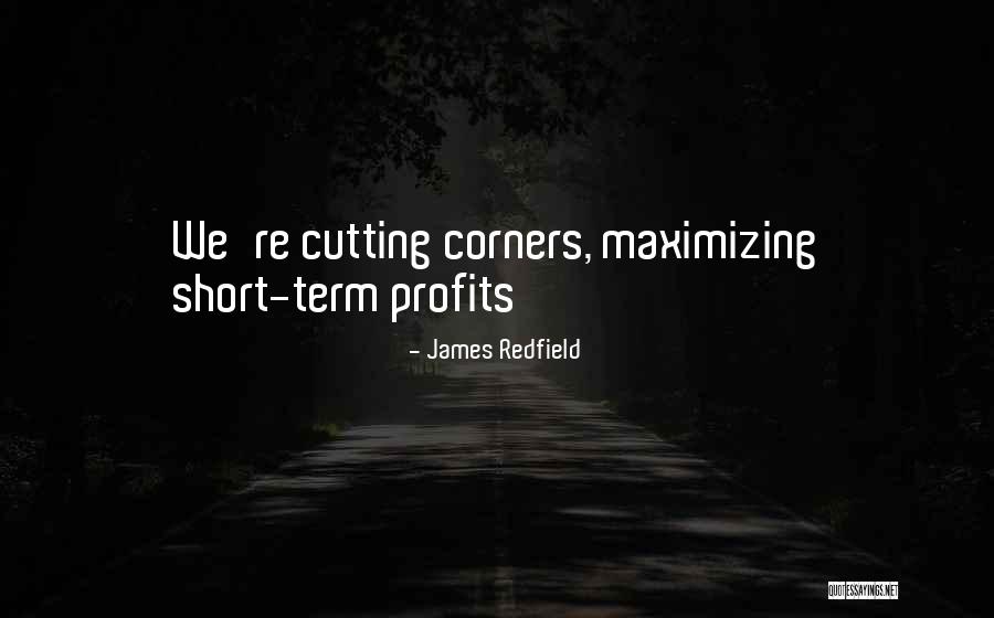 Short Cutting Quotes By James Redfield