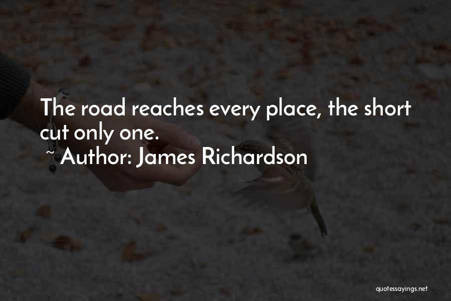 Short Cutting Quotes By James Richardson