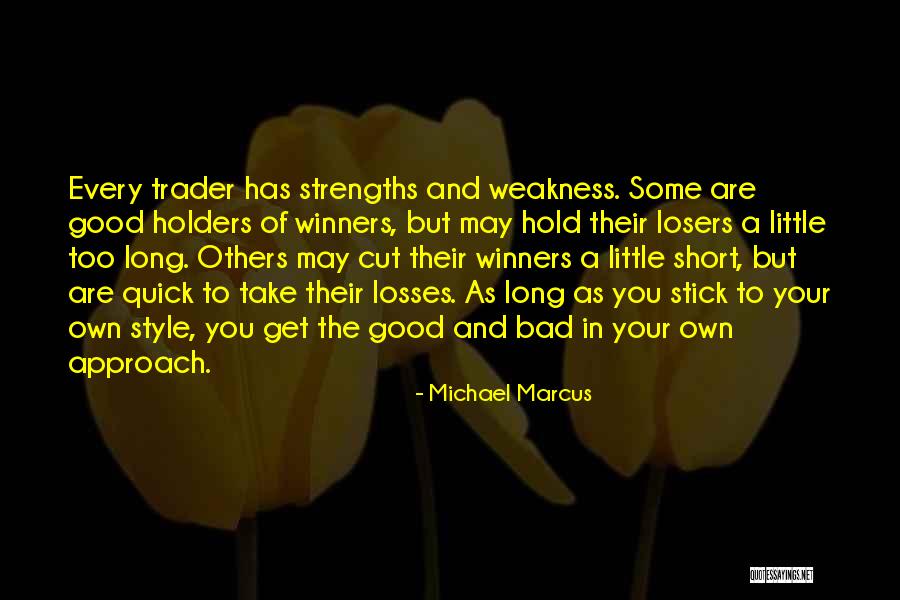 Short Cutting Quotes By Michael Marcus