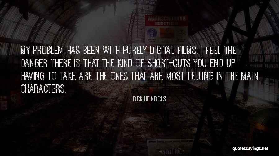 Short Cutting Quotes By Rick Heinrichs