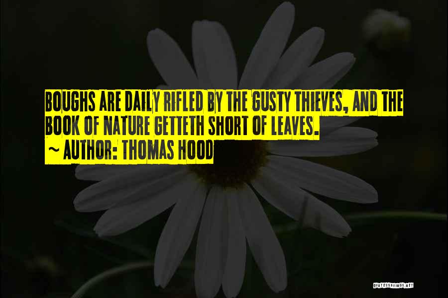 Short Daily Quotes By Thomas Hood