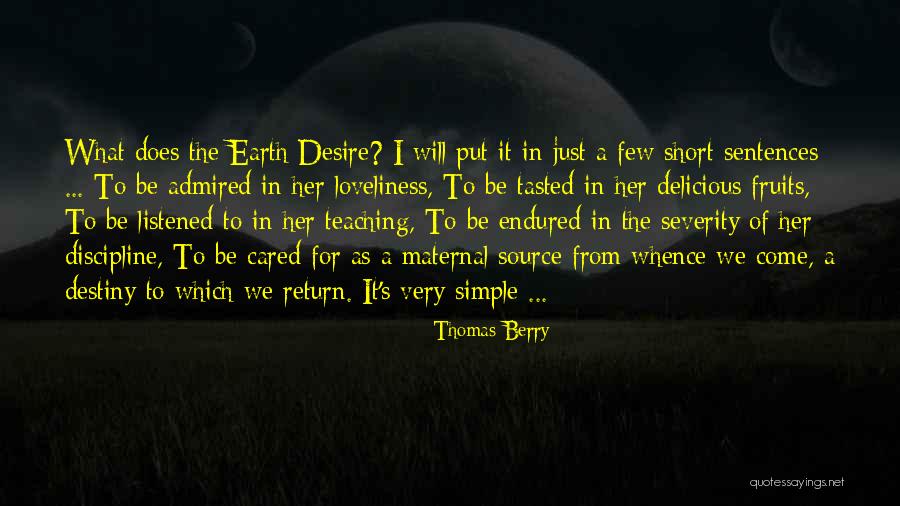 Short Earth Quotes By Thomas Berry Short Earth Quotes By Thomas Berry
