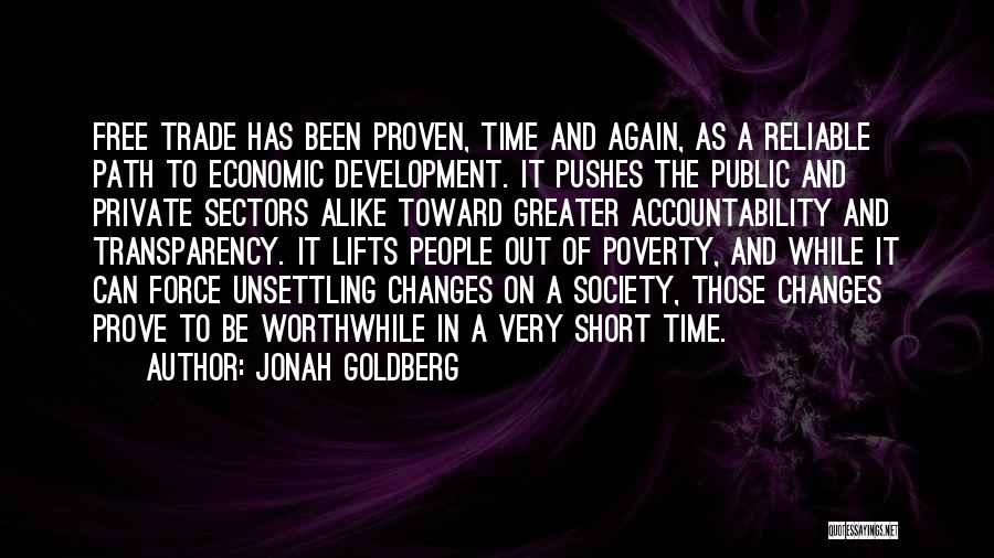 Short Economic Quotes By Jonah Goldberg