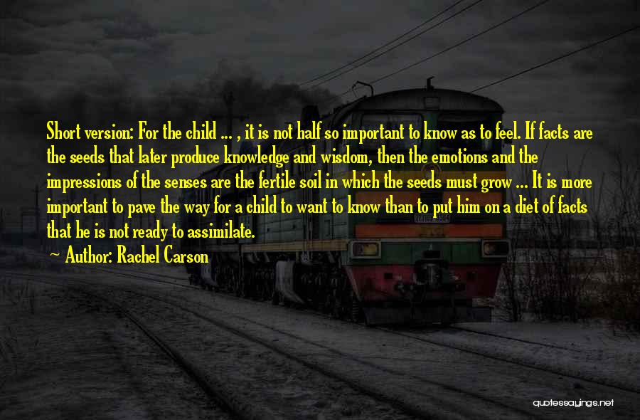 Short Facts Quotes By Rachel Carson