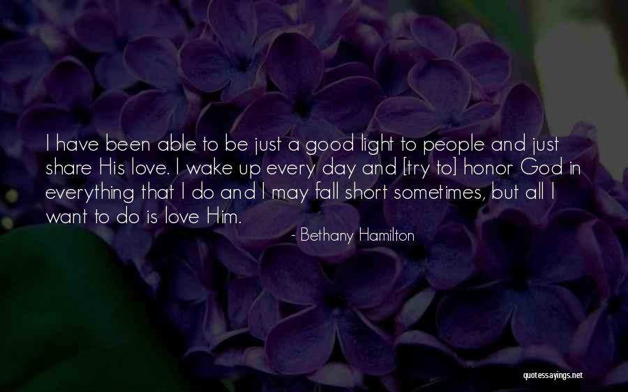 Short Fall Love Quotes By Bethany Hamilton Short Fall Love Quotes By Bethany Hamilton