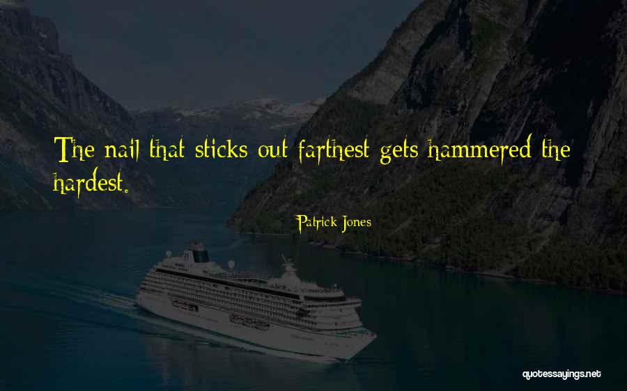 Short Fearlessness Quotes By Patrick Jones Short Fearlessness Quotes By Patrick Jones