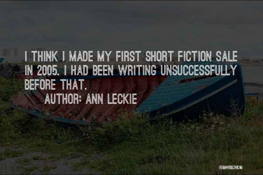 Short Fiction Quotes By Ann Leckie