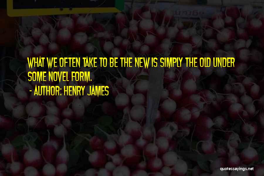 Short Fiction Quotes By Henry James