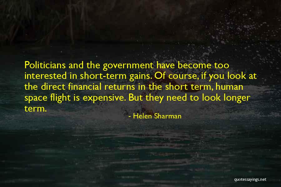 Short Flight Quotes By Helen Sharman Short Flight Quotes By Helen Sharman