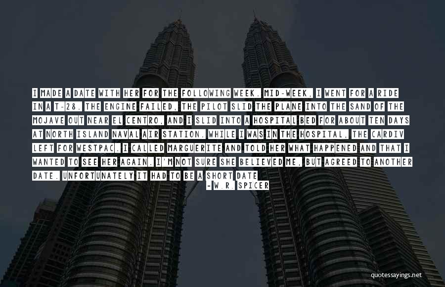 Short Flight Quotes By W.R. Spicer Short Flight Quotes By W.R. Spicer