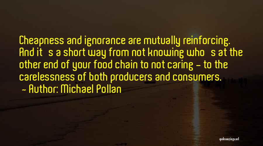 Short Food Quotes By Michael Pollan