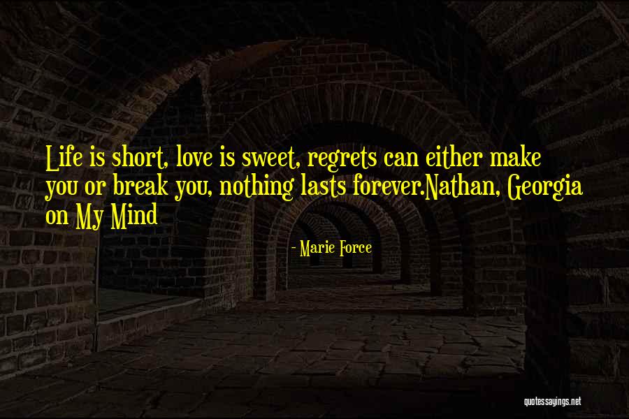 Short Forever Love Quotes By Marie Force Short Forever Love Quotes By Marie Force