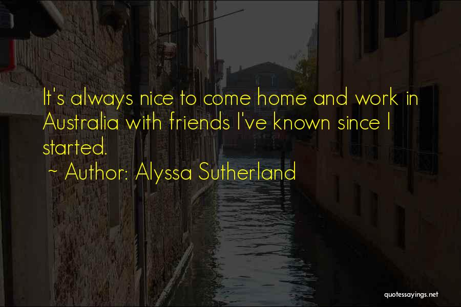 Short Globalisation Quotes By Alyssa Sutherland