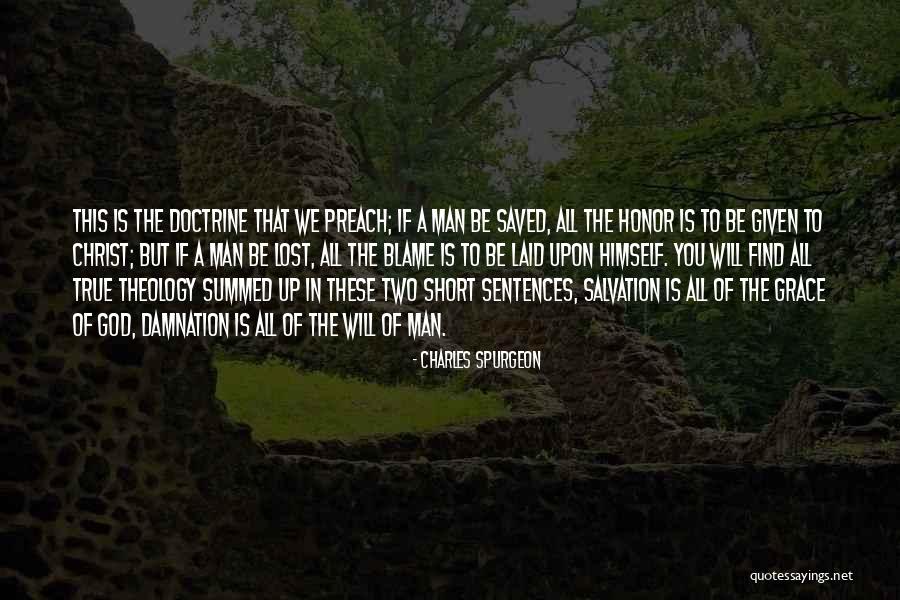 Short Grace Quotes By Charles Spurgeon Short Grace Quotes By Charles Spurgeon