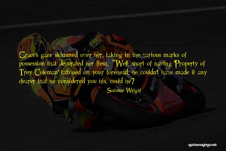 Short Grace Quotes By Suzanne Wright Short Grace Quotes By Suzanne Wright