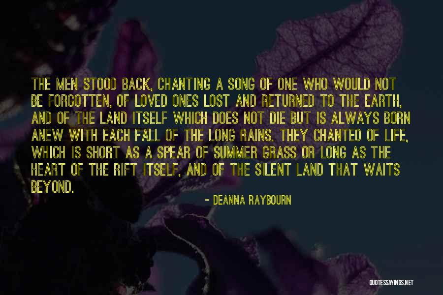 Short Grass Quotes By Deanna Raybourn