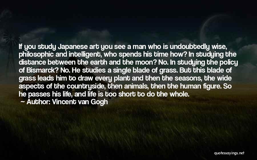 Short Grass Quotes By Vincent Van Gogh
