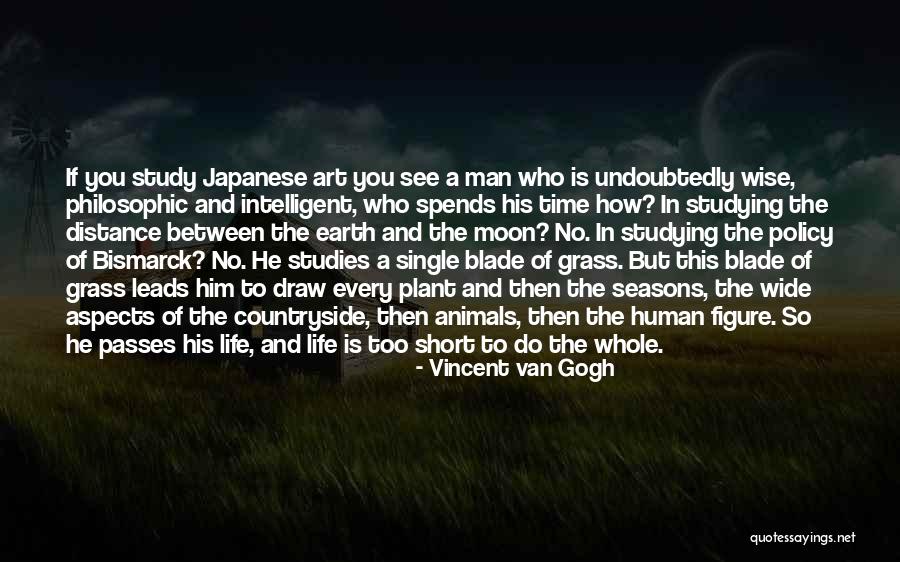 Short Grass Quotes By Vincent Van Gogh