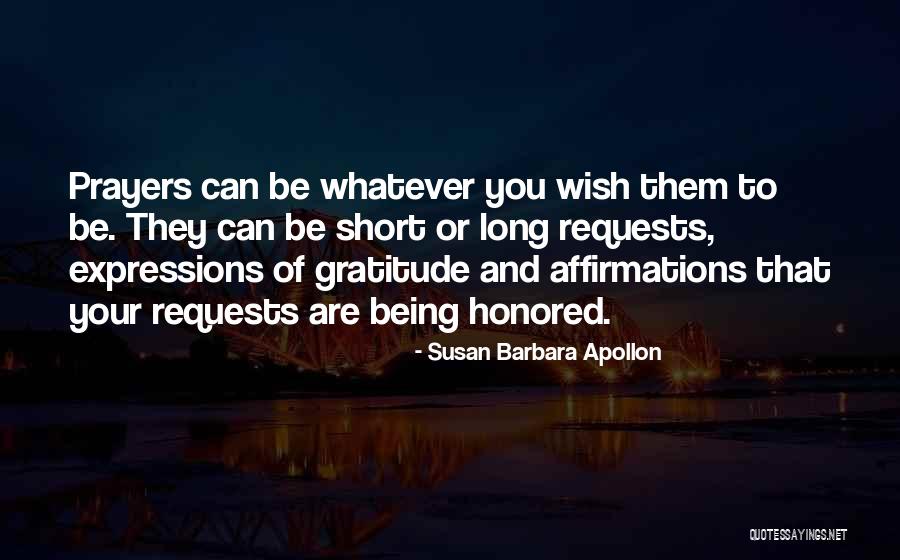 Short Gratitude Quotes By Susan Barbara Apollon