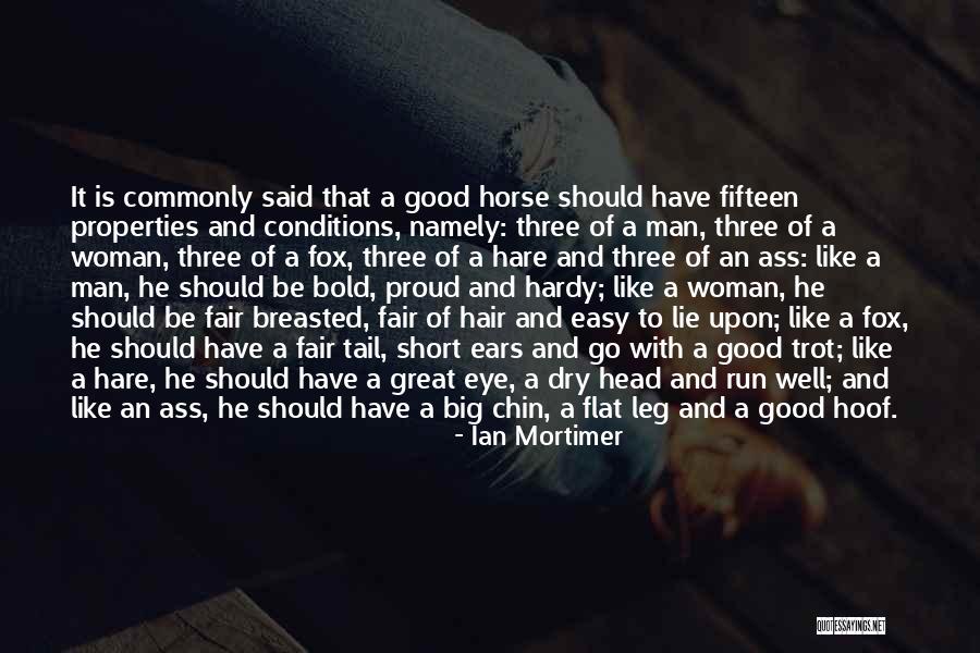 Short Hair Woman Quotes By Ian Mortimer Short Hair Woman Quotes By Ian Mortimer