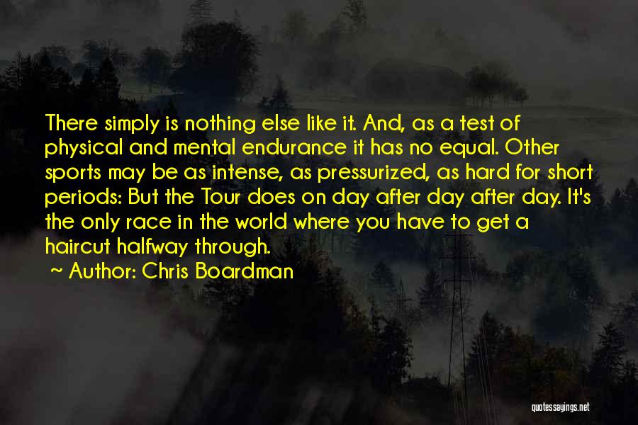 Short Haircut Quotes By Chris Boardman
