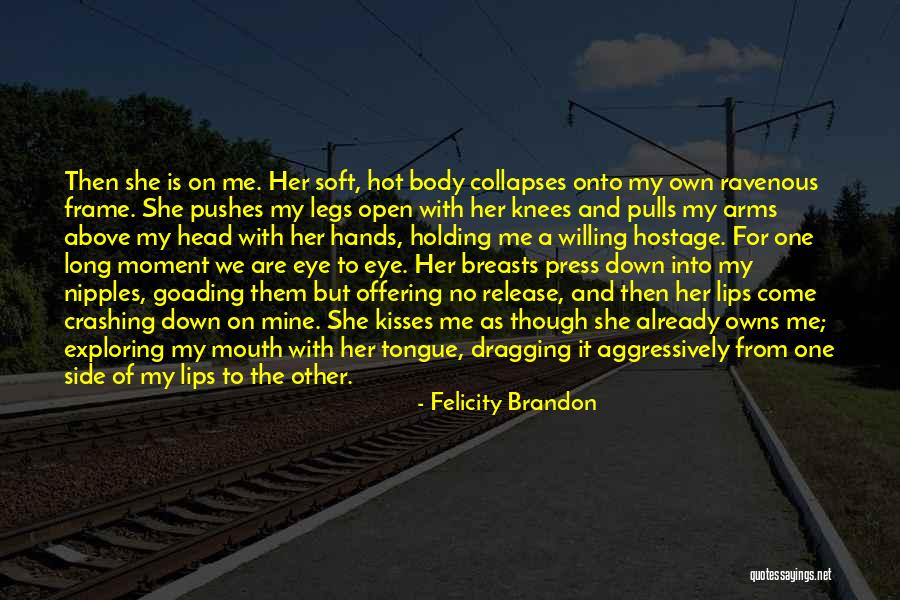 Short Holding Hands Quotes By Felicity Brandon