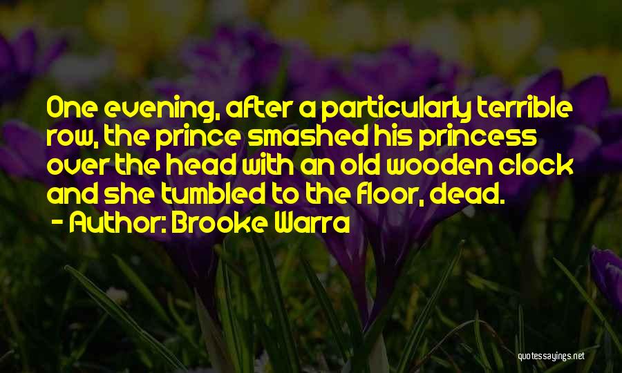 Short Horror Quotes By Brooke Warra
