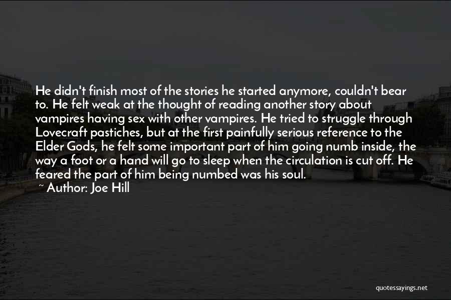Short Horror Quotes By Joe Hill