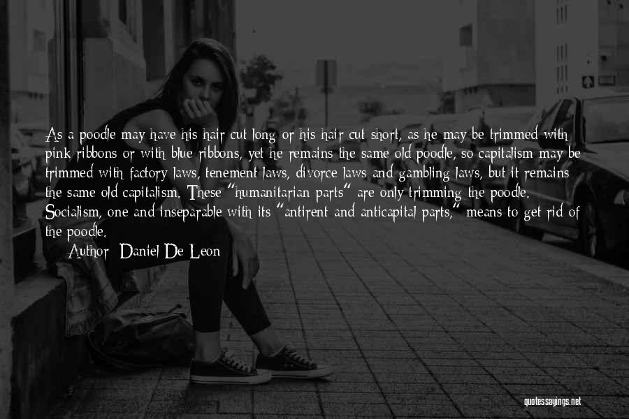 Short Humanitarian Quotes By Daniel De Leon