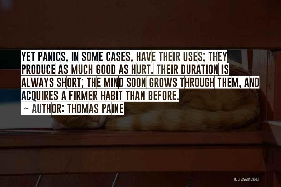 Short Hurt Quotes By Thomas Paine