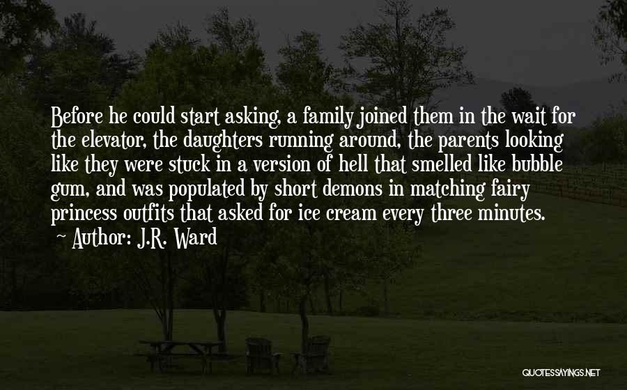 Short Ice Cream Quotes By J.R. Ward