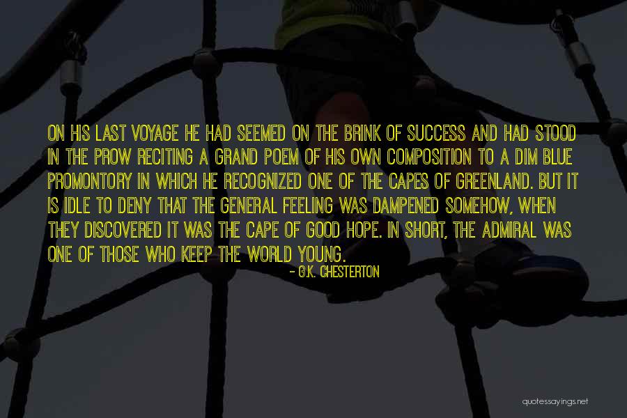 Short Idle Quotes By G.K. Chesterton Short Idle Quotes By G.K. Chesterton