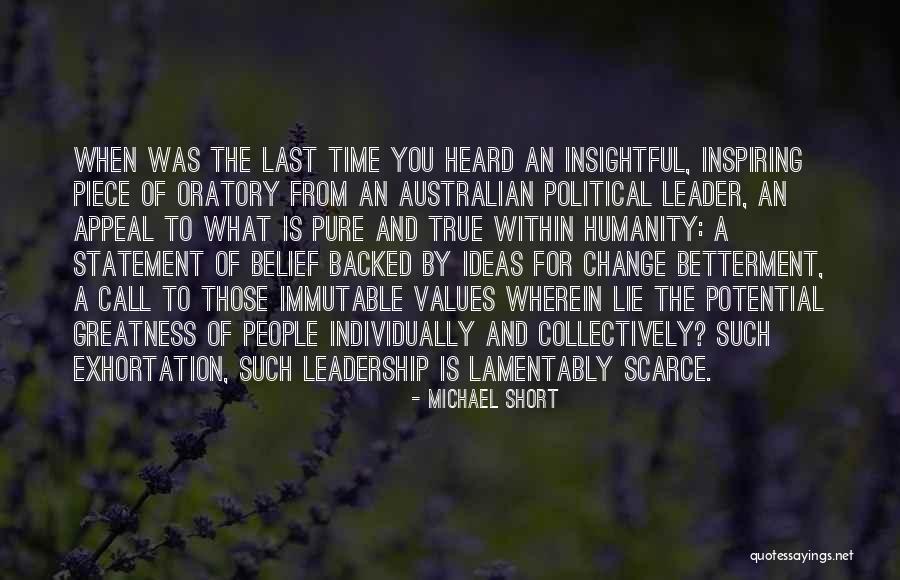 Short Insightful Quotes By Michael Short Short Insightful Quotes By Michael Short