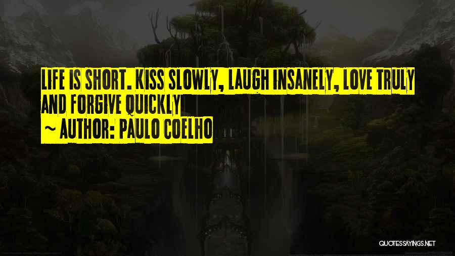 Short Inspirational Life Love Quotes By Paulo Coelho