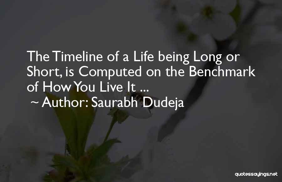 Short Inspirational Quotes By Saurabh Dudeja