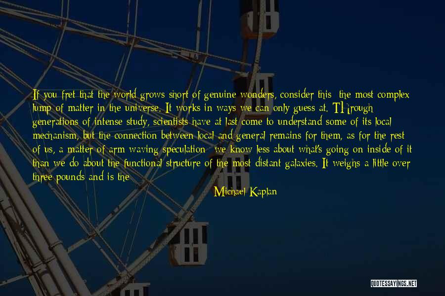 Short Intense Quotes By Michael Kaplan