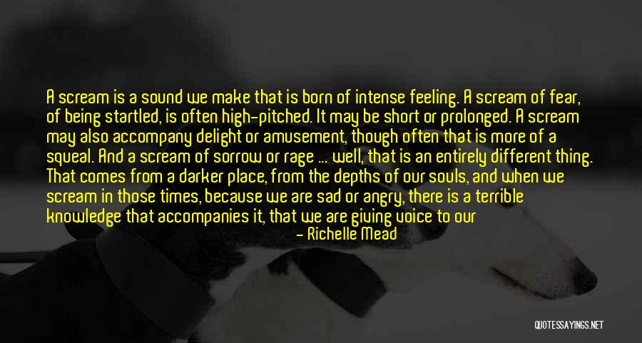 Short Intense Quotes By Richelle Mead