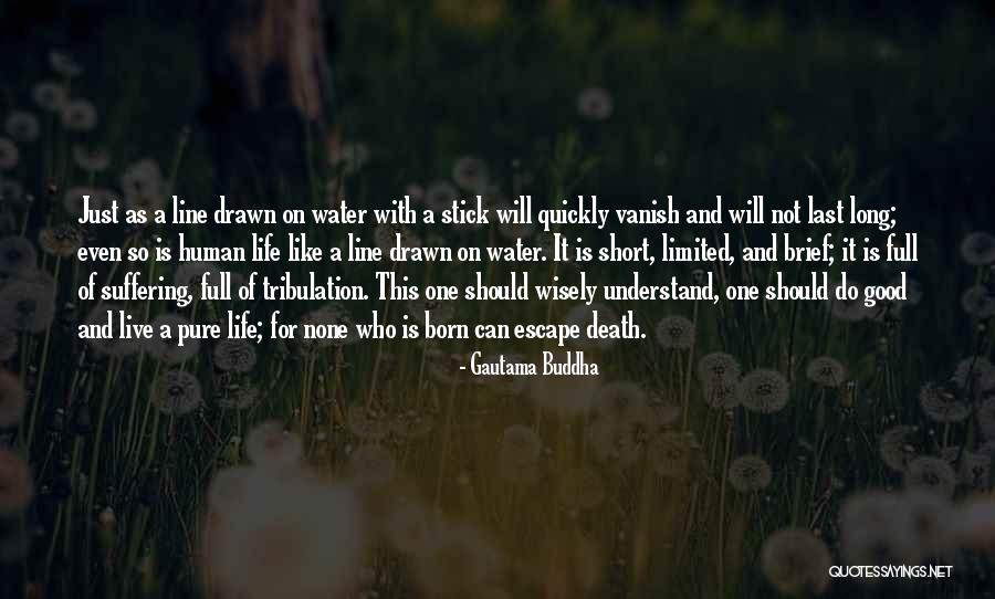 Short Life And Death Quotes By Gautama Buddha