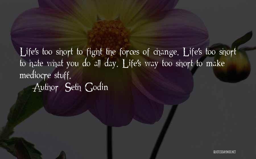 Short Life Change Quotes By Seth Godin