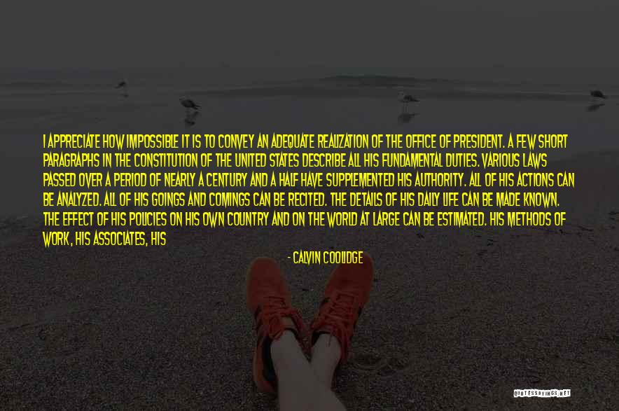 Short Life Relationship Quotes By Calvin Coolidge Short Life Relationship Quotes By Calvin Coolidge