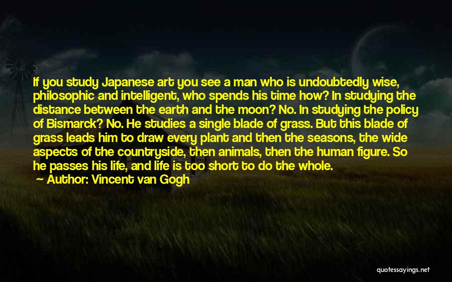 Short Life Wise Quotes By Vincent Van Gogh