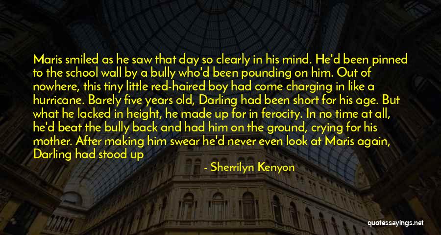 Short Little Boy Quotes By Sherrilyn Kenyon Short Little Boy Quotes By Sherrilyn Kenyon