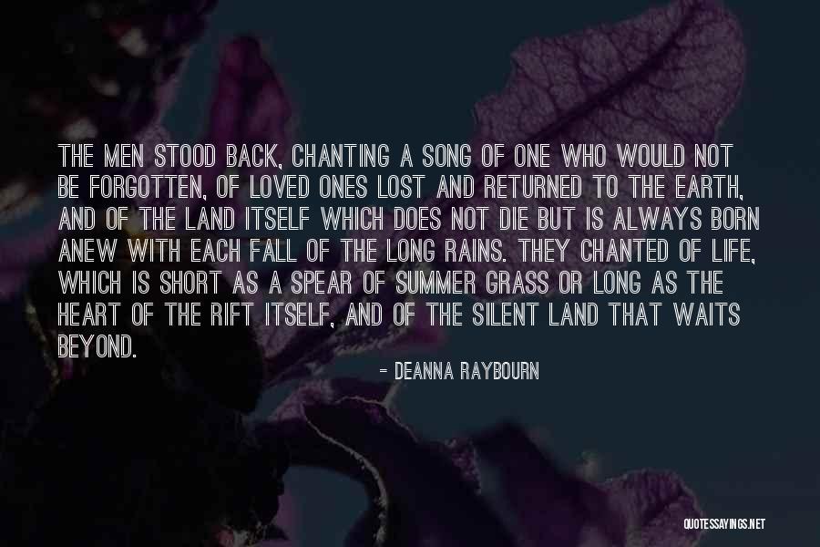 Short Lost Loved One Quotes By Deanna Raybourn