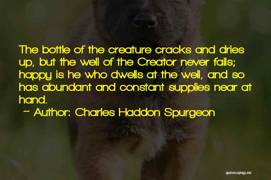 Short Love Fate And Destiny Quotes By Charles Haddon Spurgeon
