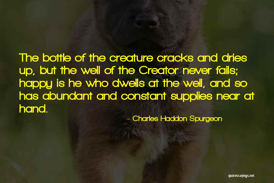 Short Love Fate And Destiny Quotes By Charles Haddon Spurgeon