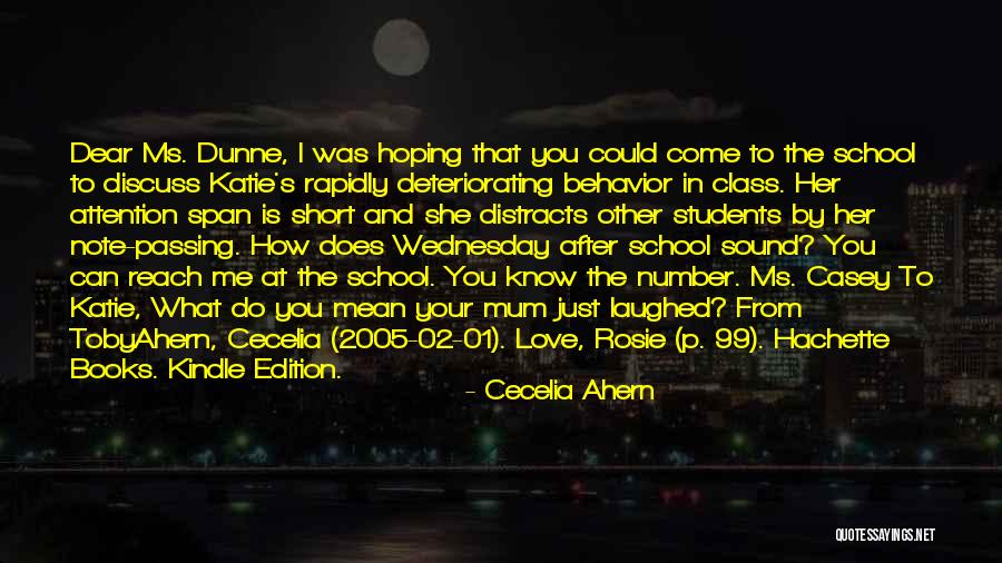Short Mean Love Quotes By Cecelia Ahern Short Mean Love Quotes By Cecelia Ahern